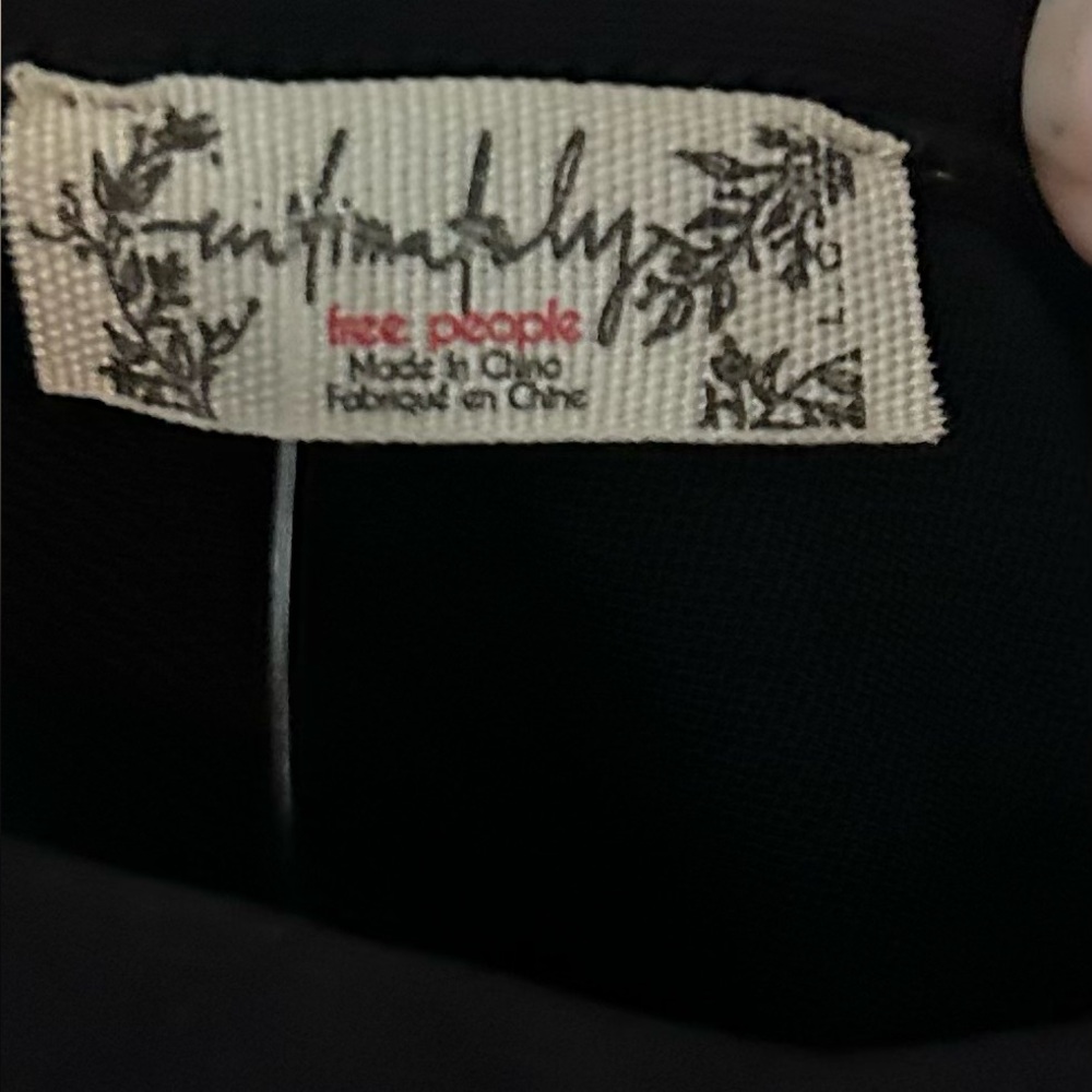 🎉 Host Pick 🎉 Free People Let’s Talk Tutu Black Slip Dress - Picture 6 of 11